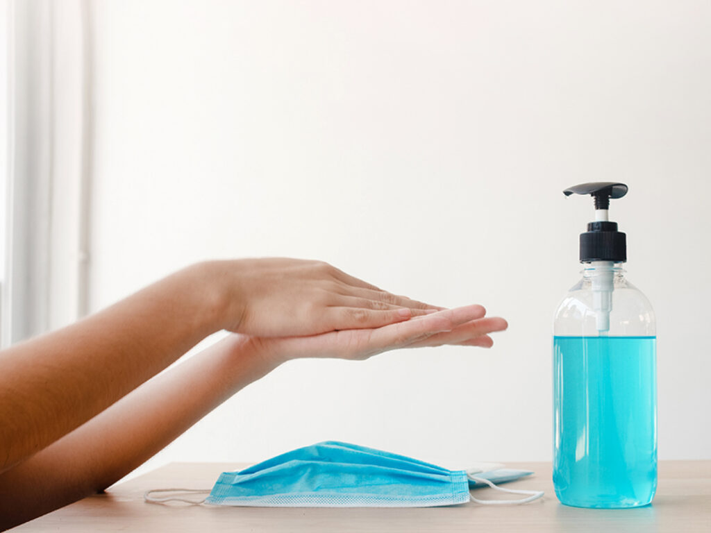 Hand Hygiene with Sanitizer